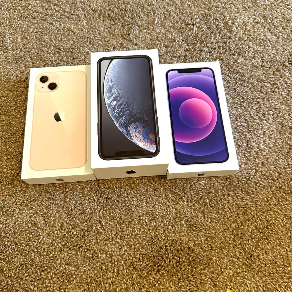 iPhone boxes